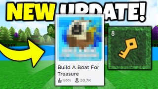 *NEW* MINI UPDATE IS OUT!! (Boss reward?) | Build a boat for Treasure ROBLOX