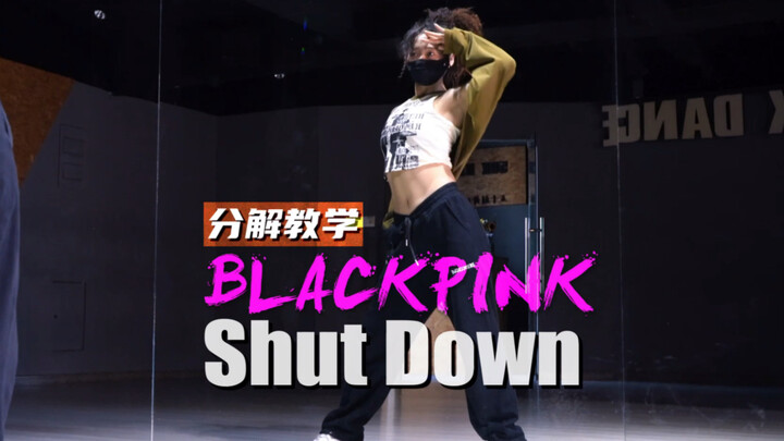 Blackpink《Shut Down》副歌镜面分解教学！！