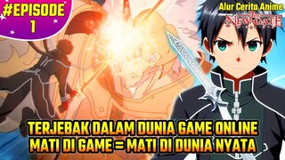 MALAH MASUK ISEKAI STELAH BERHASIL TAMATKAN GAME KEMATIAN ! Alur Cerita Anime The New Gate EPISODE 1