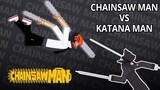 CHAINSAW MAN VS KATANA MAN Who Is Winner? - People Playground