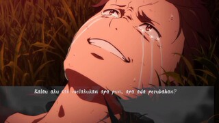 anime sad anime re zero natsuki subaru