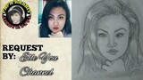 How to Drow Using pencil.  drawing Request by: Elle You Channel