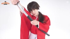 JPOP JO1 SHO COSPLAY AS RUROUNI KENSHIN