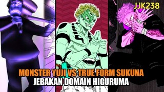 YUJI MODE ROH KUTUKAN VS SUKUNA WUJUD ASLI - KEJUTAN HIGURUMA | PEMBAHASAN JJK 238