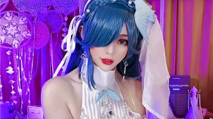 Fu Hua The Court of Blue Birds Cross-dressing COS