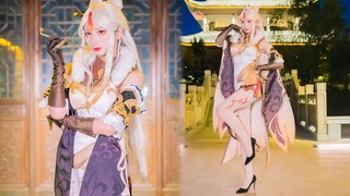 【原神cos】真人建模！？你的凝光老婆会跳舞~