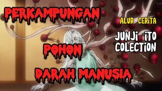 Nyasar ke kampung pohon darah manusia. Alur cerita film "Junji ito colection".