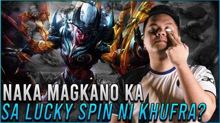 NAKA MAGKANO KA SA LUCKY SPIN NI KHUFRA?