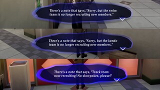 in Persona 3 Reload we can only joined Track Team