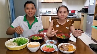 Vợ Qua Thăm Nấu Bún Riêu Ăn Quá Ngon | Út Đạt | Cuộc Sống Nhật #181