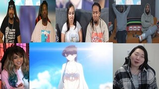 KOMI CAN'T COMMUNICATE EPISODE 7 REACTION MASHUP!!