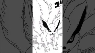 Naruto Kurama is back 🔥🔥.- Mini Kurama with himawari.