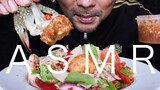ASMR:Noodle Seafood Salad(EATING SOUNDS)|COCO SAMUI ASMR #กินโชว์ยำมาม่า