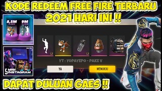 KODE REDEEM FREE FIRE HARI INI 6 JULI TERBARU 2021 - GARENA FREE FIRE