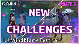C6 Kaeya Plays New CO-OP Stages Peculiar Wonderland Part 3 - 1.4 Windblume Festival | Genshin Impact