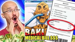 DOCTOR Breaks Down MEDICAL BILLS in BAKI Anime