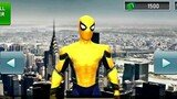 SpiderMan Kuning Mata Laser vs Gangster ❤