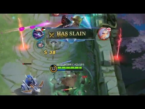 GOLD LANE MM ❌, GOLD LANE MAGE ✅- DOKTER CYCLOP Mobile Legends