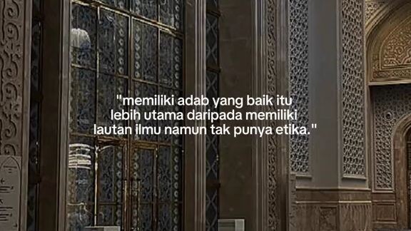 adap lebih tinggi dari ilmu