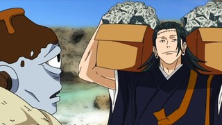 [Jujutsu Kaisen parody] Prepared two large boxes of fake summer oil from the prison gate [呪術廻戦]