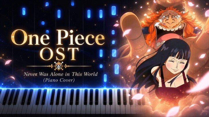One Piece OST - Never Was Alone in This World (Piano Cover)