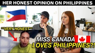 Why Miss Canada LOVES THE PHILIPPINES! HONEST REACTION