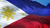 Philippines Flag 5 Minutes Loop - FREE 4k Stock Footage - Realistic Filipino Fla