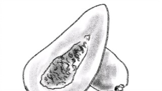 Drawing Papaya