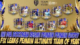 FIX F2P!! BOCORAN RESMI SEMUA PEMAIN UTOTY 2023 | FIFA MOBILE 23 | FIFA MOBILE INDONESIA | TOTY 23