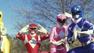 [4K restoration] The opening theme song of the American version of the Power Rangers "Go Go Power Ra