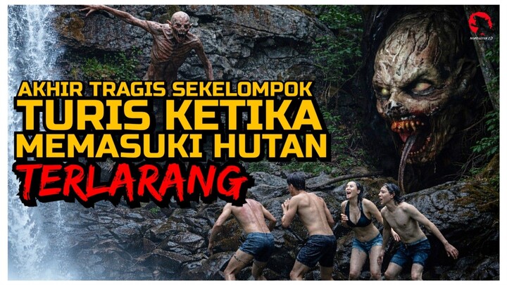 SEKUMPULAN ANAK MUDA MASUK HUTAN TERLARANG YANG DIHUNI MONSTER LEGENDA | ALUR CERITA