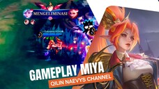 Miya emang hero Late Game‼️Musuh auto bonyok‼️