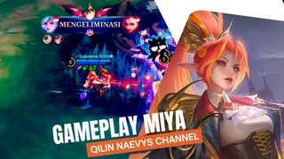 Miya emang hero Late Game‼️Musuh auto bonyok‼️