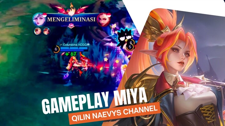 Miya emang hero Late Game‼️Musuh auto bonyok‼️