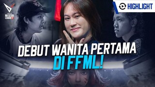 DEBUT WANITA PERTAMA DI FFML! || HIGHLIGHTS FFML Season 7 Week 3 EVOS Divine