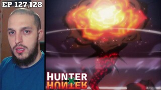 FIRST TIME REACTING TO Hunter x Hunter Episode 127-128 || HxH Reaction IN 2023!!!