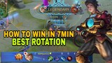 TANK/MM/SUPPORT ROTATION IN MYTHIC RANKED GAME | 9-0-4 SCORE |  - Mobile Legends