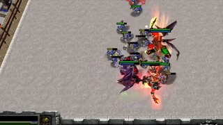 In "Warcraft 3", two puppies spawn every second. Who can help Big Butt get the most dog heads?