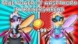 THE TRUE POWER OF WASPTHORN IN TRAINERS || BLOCMAN GO TRAINERS ARENA