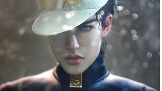 【JOJO承太郎仿妆/四维】水棚拍摄的第四部博士承
