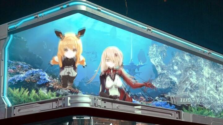 Naked Eye 3D丨《Tower of Fantasy》Underwater World Anniversary Celebration