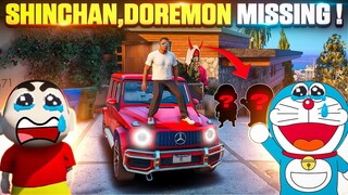 Shinchan & Doraemon Missing in GTA 5 in Telugu | Story Time |