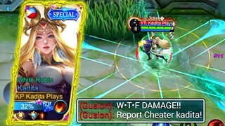 KADITA VS TOP GLOBAL GUSION IN RANK GAME!! | MLBB