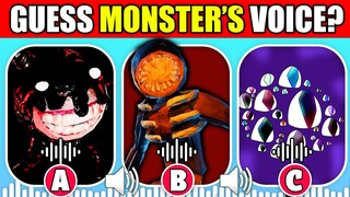 Guess the Monster's Voice | New Update Roblox Doors April Fools Update | Haste, Figure, Seek