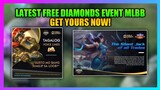 3 NEW EVENTS WHERE YOU CAN GET FREE DIAMONDS | New Free Diamonds Event in Mobile Legends