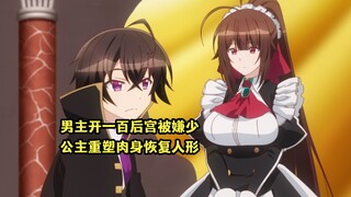 四月新番：怪物公主恢复人形肉身，女仆想帮男主开一千后宫