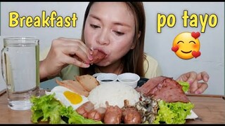 MUKBANG/FILIPINO BREAKFAST