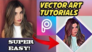 HOW TO EDIT VECTOR ART ON PICSART