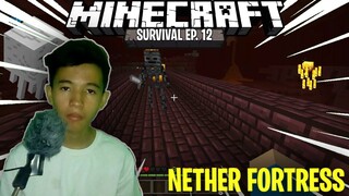 THE NETHER FORTRESS! | Let's Play MINECRAFT Survival | EP. 12
