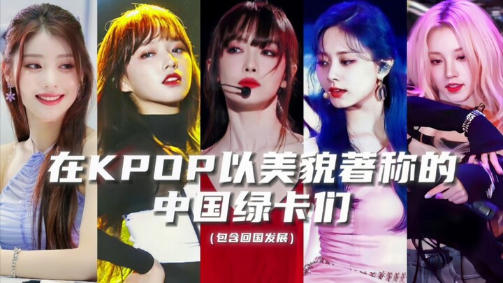 A roundup of Chinese female idols working in South Korea—known for their stunning looks, a hallmark 